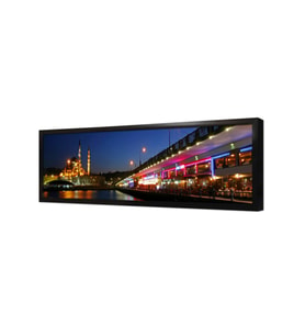 Haliç Gece Çerçeveli Mdf Tablo