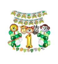 Çıtıpıtıstore Lüks Safari Folyo Kafalar Balon Set