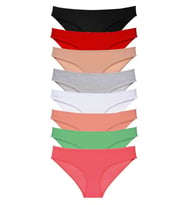 8 adet Süper Eko Set Likralı Kadın Slip Külot Set 1