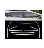 Hyundai Tucson 2016-2020  Kasa Cam Çıtası Çerçevesi Ful Set Krom