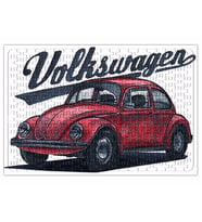 Volkswagen Old Beetle Puzzle 240 Parça Yapboz