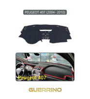 PEUGEOT 407 (2004- 2010)TORPİDO KORUMA HALISI GRİ KENAR