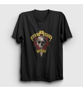 Presmono Unisex Siyah Nightrain Guns N' Roses T-Shirt 56913tt