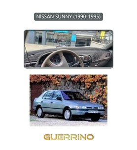 NİSSAN SUNNY 1990-1995TORPİDO KORUMA HALISI GRİ KENAR