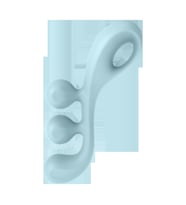 Tri Ball 2 Light Blue Güçlü Titreşimli 3 Motorlu G-spot Vibratör 