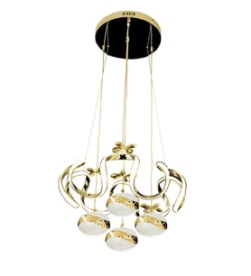 Atlas 4'lü Sarkıt Led Avize (Gold)