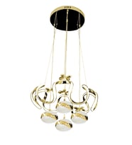 Atlas 4'lü Sarkıt Led Avize (Gold)