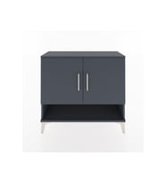 Arges Şifonyer 2 Raflı 2 Kapaklı 88x30x80 Antrasit-Antrasit