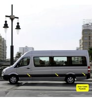 Mercedes Sprinter 2007-2016 Yan Etek Lamba Camı Sarı A0038202956