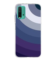 Xiaomi Poco M3 Uyumlu Kapak Renk Cümbüşü Tasarımlı Şeffaf Silikon Kılıf