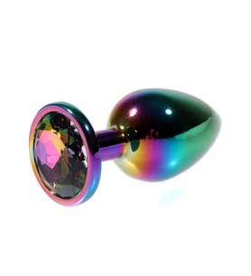 Metal Rainbow Taşlı Rainbow Plug Küçük Boy