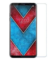 LG V30 Ekran Koruyucu Nano Cam I·nce Esnek 9H Temperli Campet Ekran Koruyucu (Şeffaf)