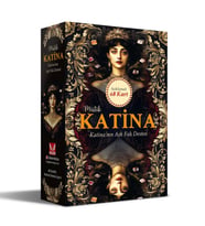 Mistik Katina Aşk Falı Kehanet Tarot Destesi / Açıklamalı 68 Kart (Krem)