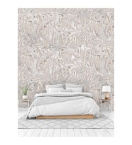 Dreamwall 3D Çayır Desenli Isı Ve Ses Yalıtımlı  Sağlıklı Tekstil Duvar Kağıdı (Çok Renkli)