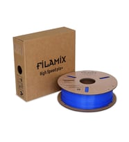 Filamix Yüksek Hızlı Hyper PLA+ Filament 1.75mm 1Kg-Mavi (Renksiz)