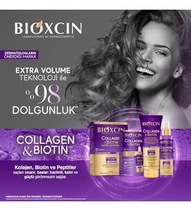 Collagen & Biotin Hacim Veren Saç Bakım Kremi 250 Ml – İnce Telli Hacimsiz Saçlar İçin Dolgunlaştır