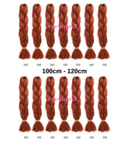 X-Pression Afrika Örgüsü Ve Rasta Için Sentetik Saç 100gr-350
