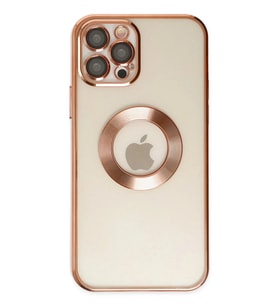 iPhone 12 Pro Kılıf Slot Silikon - Rose