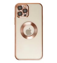 iPhone 12 Pro Kılıf Slot Silikon - Rose