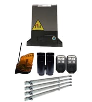 ZETEK SL550W 1000 KG Motor Garaj Kapı Motoru ,Bahçe Kapı Motoru, Yana Kayar Otomatik Kapı Motoru