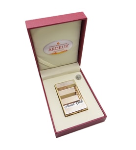 Ardeur® Prestige Parlak Gold İsme Özel Çakmak Hediyelik Çakmak
