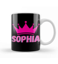 Sophia  Name personalized Custom   vintage Retro Rainbow Style Design Gift Baby Gift For Her Kupa Bardak Porselen