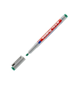 Edding Asetat Kalemi Silinebilir 1-3 mm Kesik Uç Yeşil