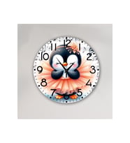 bilge Tasarım Çocuk Odası Duvar Saati 30 x 30 CM (Çok Renkli)