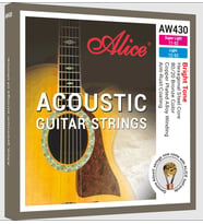 Alice AW430-SL Akustik Gitar Teli (11-52 80/20 Bronze)  %80 Bakır %20 Çinko Alaşımı Kristal Parlaklığında Ses ve Derin Bas Tepkisi