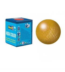 Revell Su Bazlı Maket Boyası 20 ml Brass Metallic 36192