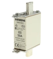 Siemens 3NA3820 1x 50A Boy 000 NH Bıçaklı Sigorta Buşonu