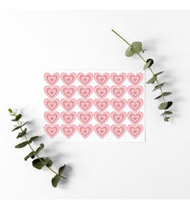 Desenli Thank You Teşekkür Stickers Paketleme Çıkartma PYTKSTK98