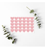 Desenli Thank You Teşekkür Stickers Paketleme Çıkartma PYTKSTK98