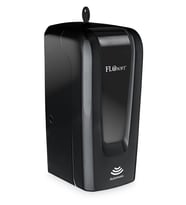 Flosoft Hazneli Fotoselli Sabun ve Dezenfektan Dispenseri Aparatı - Duvara Monte - 1000 Ml. - Siyah