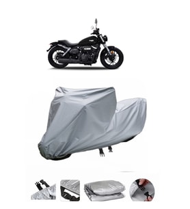 Yuki Funrider 125  Gri Motosiklet Brandası ARKA ÇANTA UYUMLU DEĞİLDİR