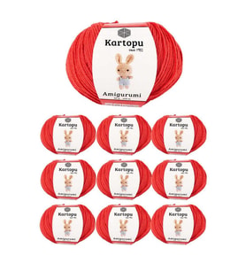 Northcity 10 Adet Amigurumi El Örgü İpi 50gr 1170