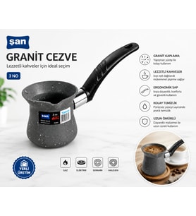 ŞAN GRANİT CEZVE 3 NO