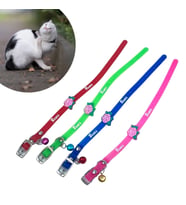 Durukar® Çıngıraklı Zilli Sevimli Renkli Slikon Kedi Köpek Boyun Tasması