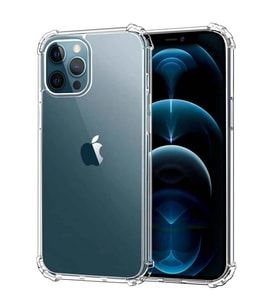 Apple IPhone 12 Pro Max Shock Absorbing Darbe Emicili Şeffaf Silikon Kılıf