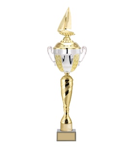 ODAK KUPA - Figürlü Kupalar - Yelken Figürlü Kupalar FG-088 A - 69 cm