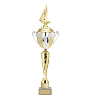 ODAK KUPA - Figürlü Kupalar - Yelken Figürlü Kupalar FG-088 A - 69 cm