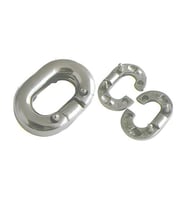 ZİNCİR EK BAKLASI KROM ÇAP 10MM TEKNE YAT