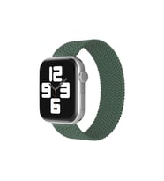 Apple Watch 38mm Ayarlı Solo Silikon Kordon - Haki Yeşil