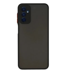 Durukar® Samsung Galaxy M13 Kılıf Montreal Silikon Kapak - Siyah