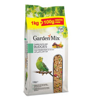 Gardenmix Platin Seri Vitaminli Meyveli Muhabbet Kuşu Yemi 1 Kg + 100 gr hediyeli