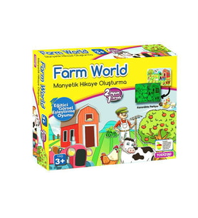 Todizoo Farm World Manyetik Hikaye Oluşturma 83916