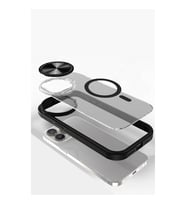 İphone 11 Kılıf Teleskop Lens Magsafe  Kapak - Siyah