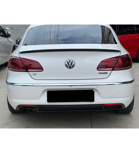 Volkswagen Passat Uyumlu CC Spoiler Bagaj Gt -2008 Parlak Siyah Boyalı (Renksiz)