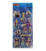 TANEX KIDS TNX-26051 DEKORATİF ETİKETLER - SHINING MAGIC PUFFY STICKER