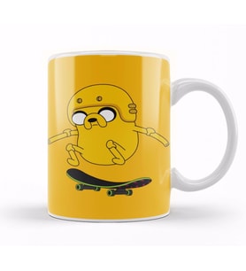 Adventure Time Jake And Finn 02 Kupa Bardak Porselen